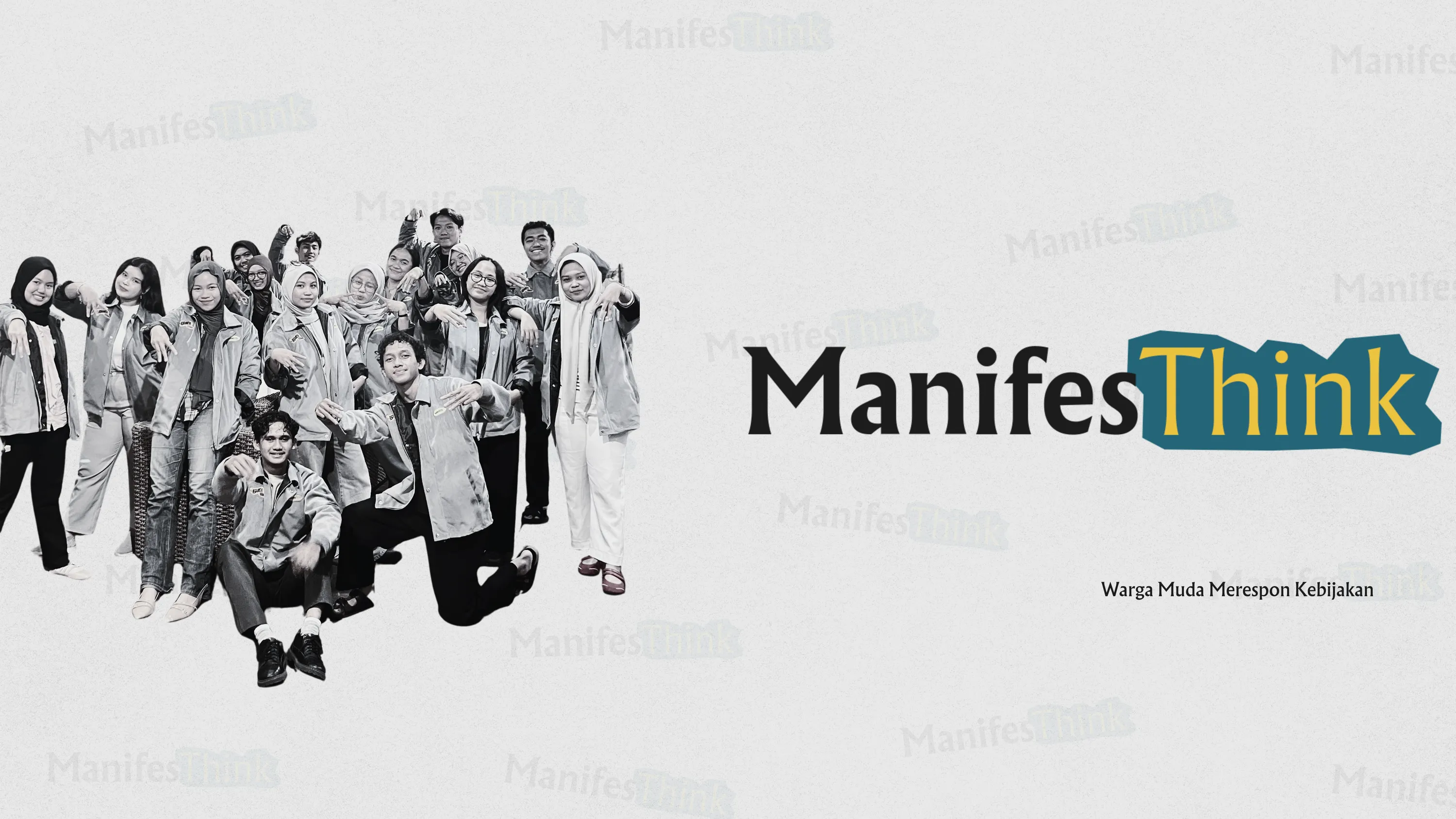 Tim ManifesThink, Warga Muda Merespon Kebijakan (diperbesar)