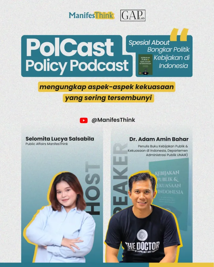 PolCast spesial bedah buku "Kebijakan Publik & Kekuasaan di Indonesia".
